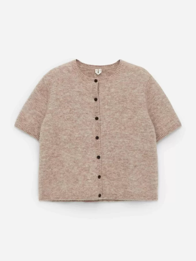 Cárdigan en mezcla de lana y alpaca Cárdigan en mezcla de lana y alpaca
