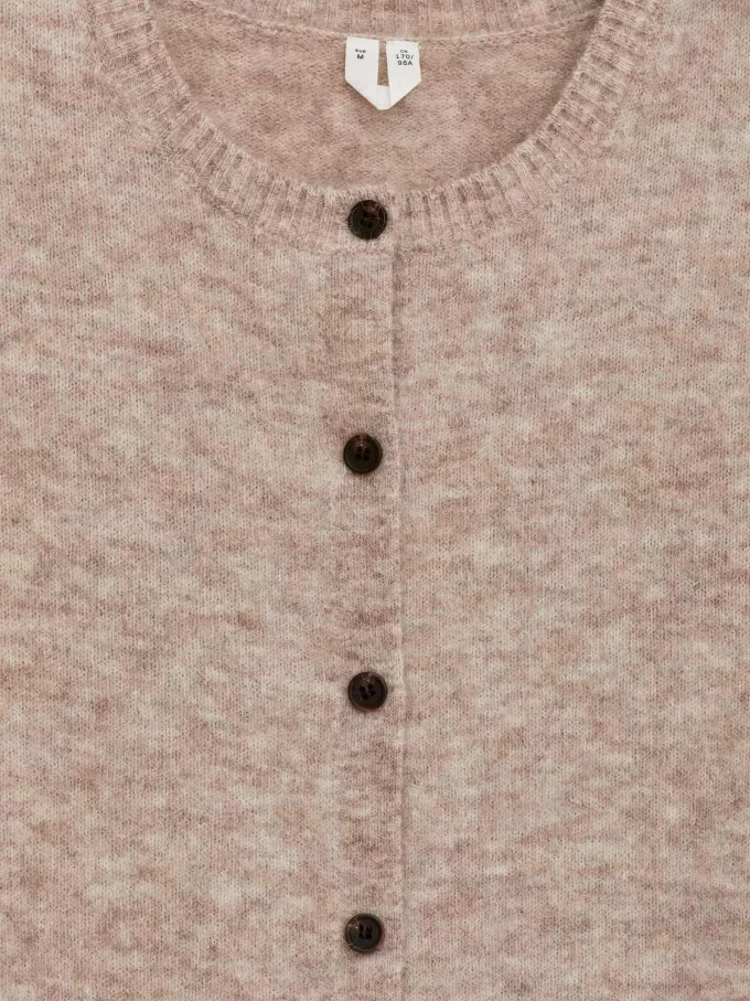 Cárdigan en mezcla de lana y alpaca Cárdigan en mezcla de lana y alpaca