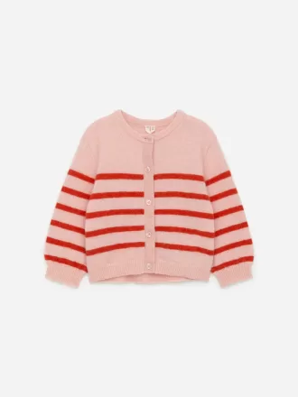 Cárdigan en mezcla de lana y alpaca