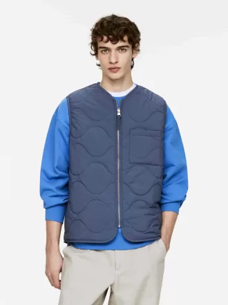 Chaleco con forro acolchado 2 en 1