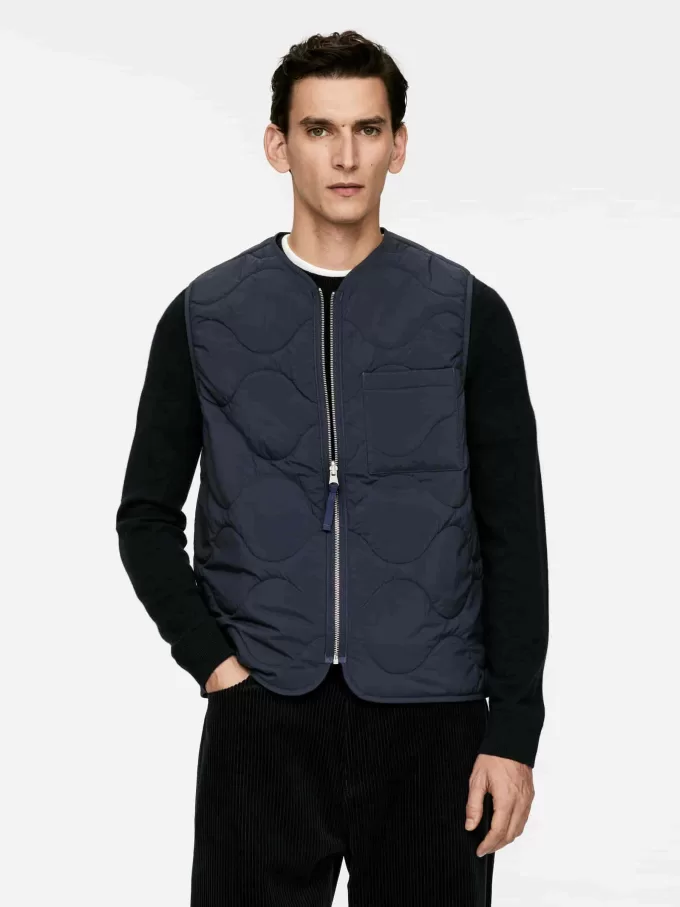 Chaleco con forro acolchado 2 en 1 Chaleco con forro acolchado 2 en 1