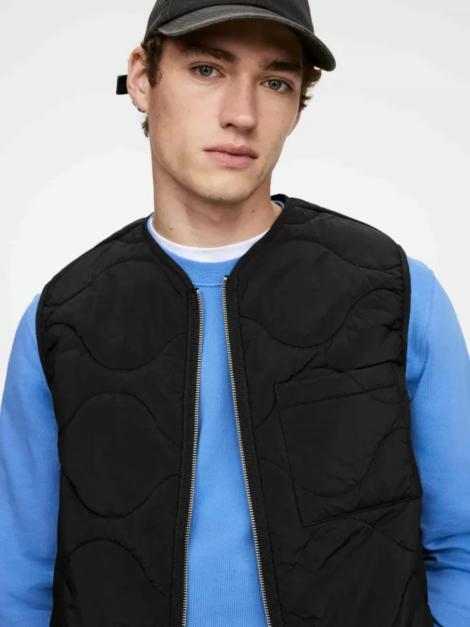 Chaleco con forro acolchado 2 en 1 Chaleco con forro acolchado 2 en 1