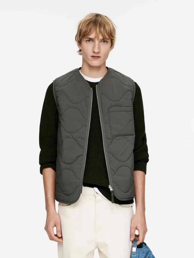 Chaleco con forro acolchado 2 en 1 Chaleco con forro acolchado 2 en 1