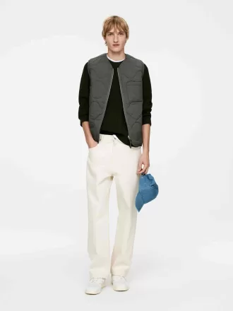 Chaleco con forro acolchado 2 en 1