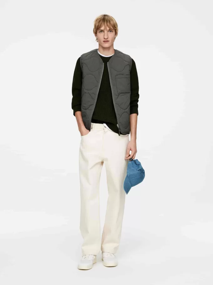 Chaleco con forro acolchado 2 en 1 Chaleco con forro acolchado 2 en 1