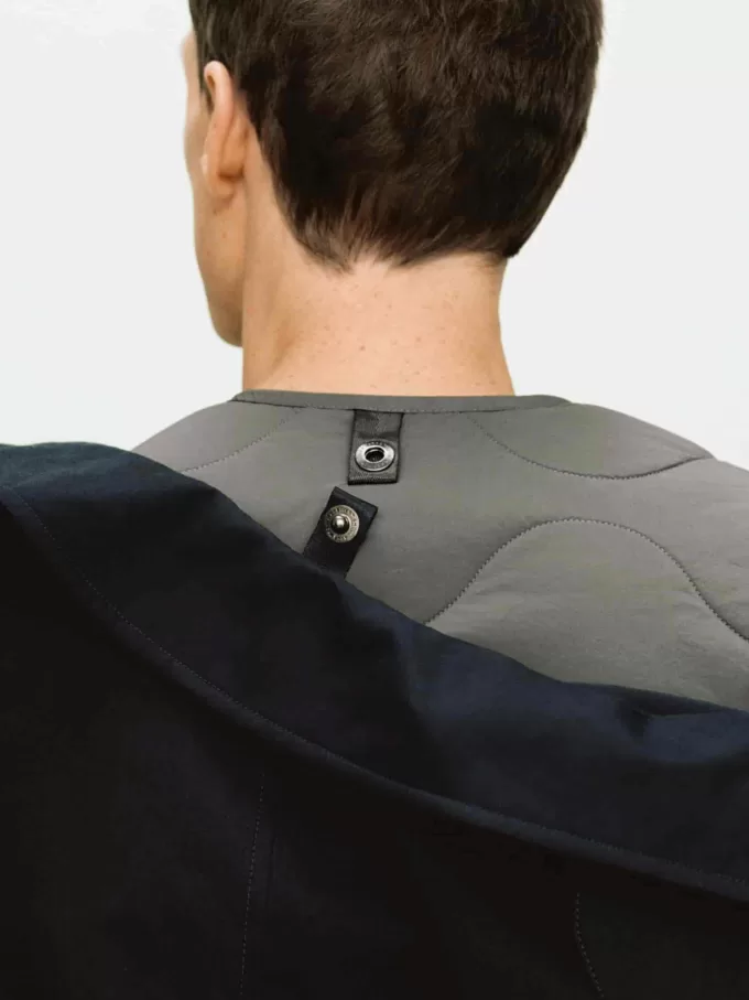 Chaleco con forro acolchado 2 en 1 Chaleco con forro acolchado 2 en 1