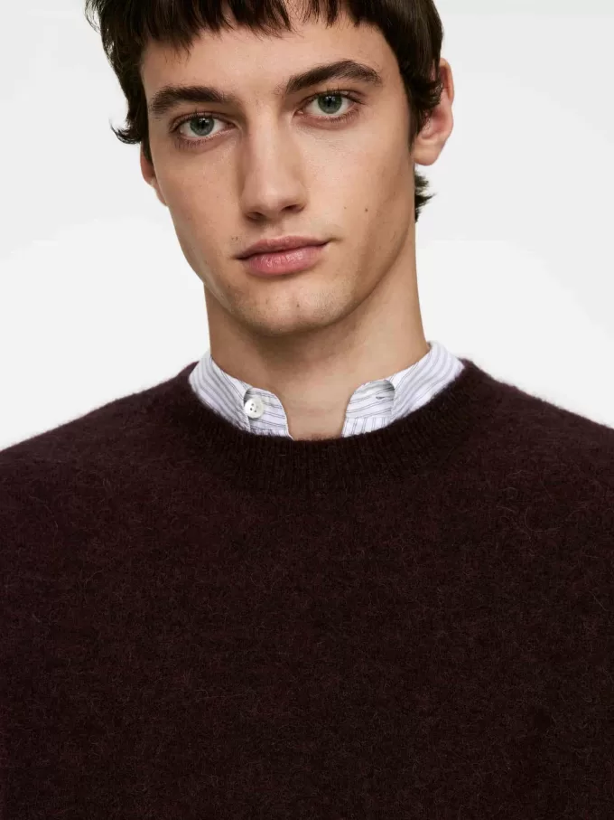 Chaleco en mezcla de lana y alpaca Chaleco en mezcla de lana y alpaca