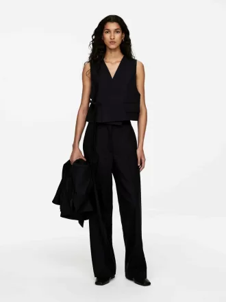 Chaleco modular de lana