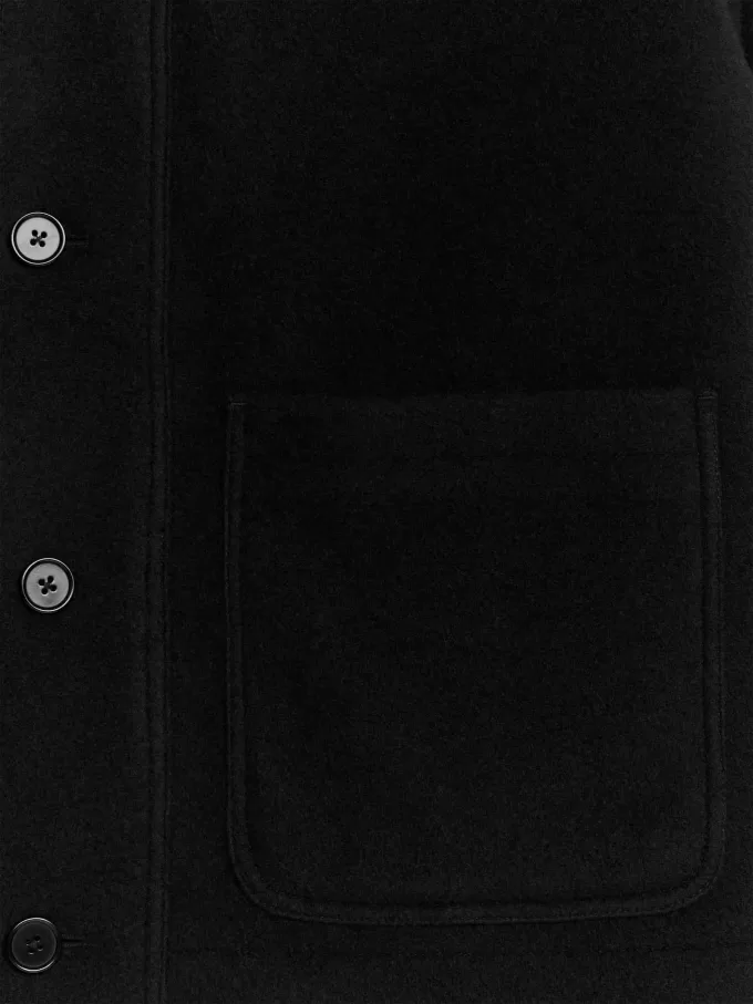 Chaqueta Boxy De Mezcla De Lana Chaqueta Boxy De Mezcla De Lana