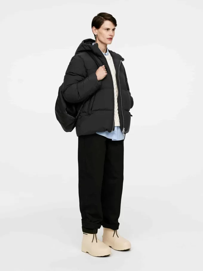 Chaqueta acolchada de plumón reciclada Chaqueta acolchada de plumón reciclada