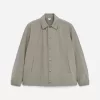 Chaqueta camisera en mezcla de algodón Chaqueta camisera en mezcla de algodón