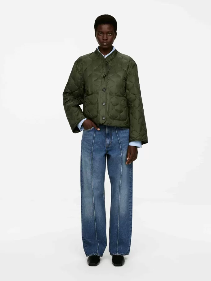 Chaqueta con forro de plumas reciclado 2 en 1