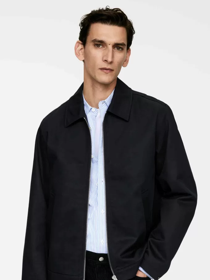 Chaqueta de algodón llovizna Chaqueta de algodón llovizna