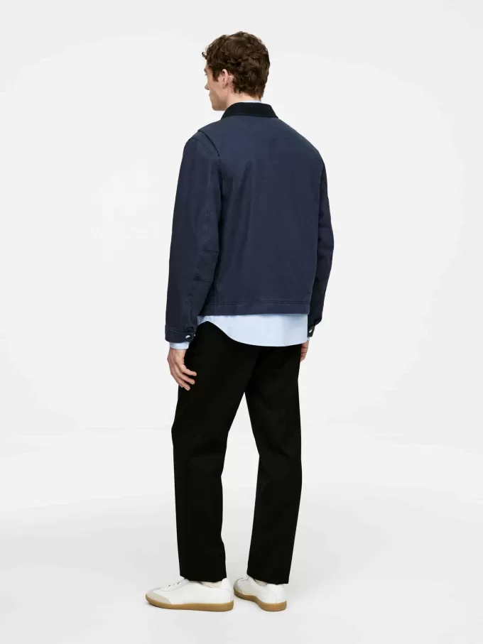 Chaqueta de lona de algodón Chaqueta de lona de algodón