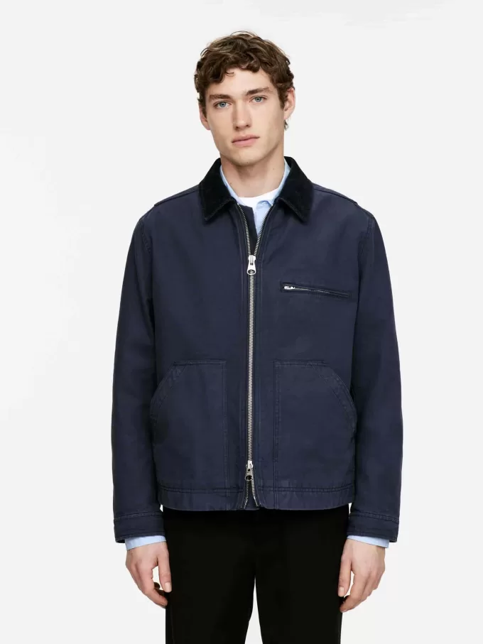 Chaqueta de lona de algodón Chaqueta de lona de algodón