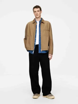 Chaqueta de lona de algodón