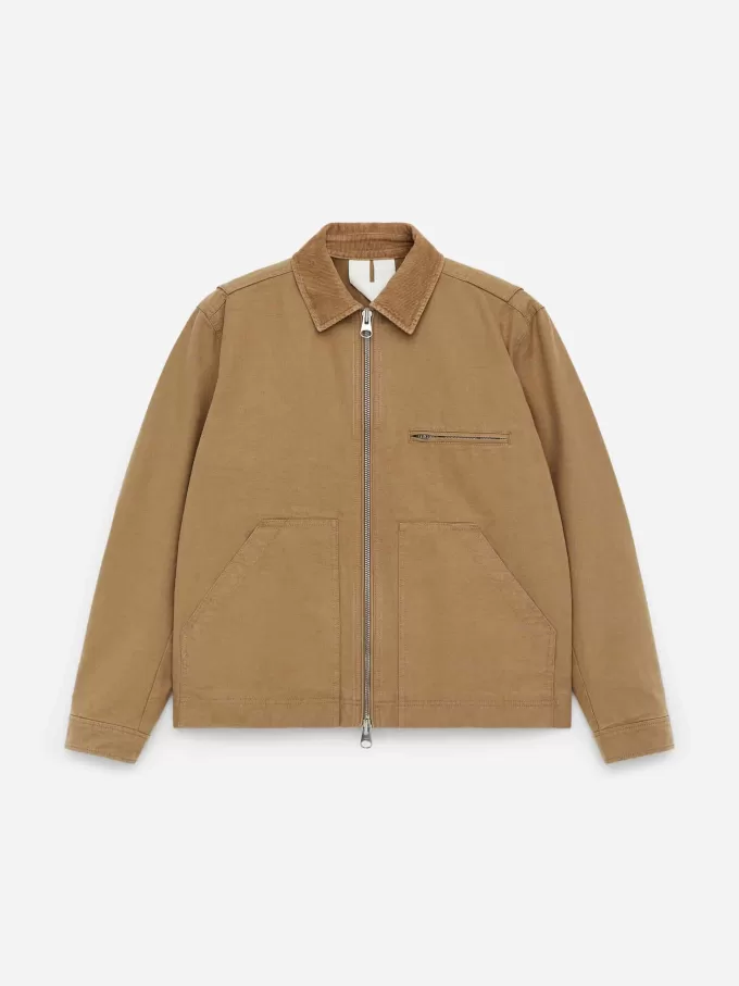 Chaqueta de lona de algodón Chaqueta de lona de algodón