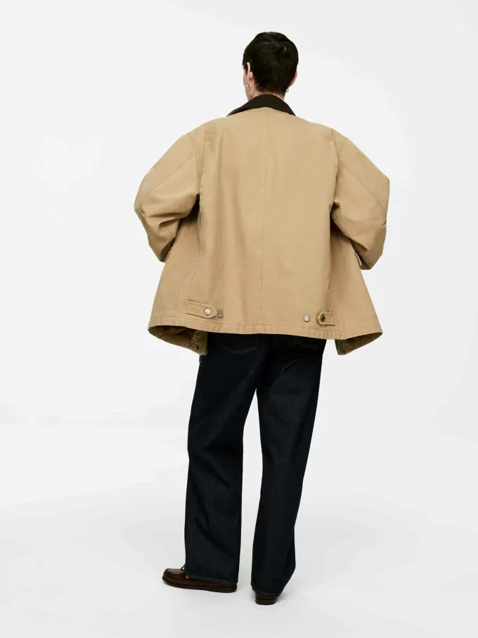 Chaqueta de lona forrada Chaqueta de lona forrada