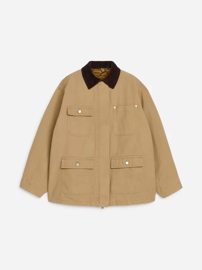 Chaqueta de lona forrada Chaqueta de lona forrada