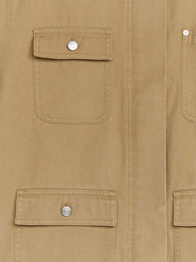 Chaqueta de lona forrada Chaqueta de lona forrada