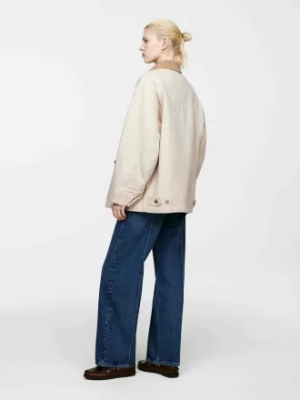 Chaqueta de lona forrada