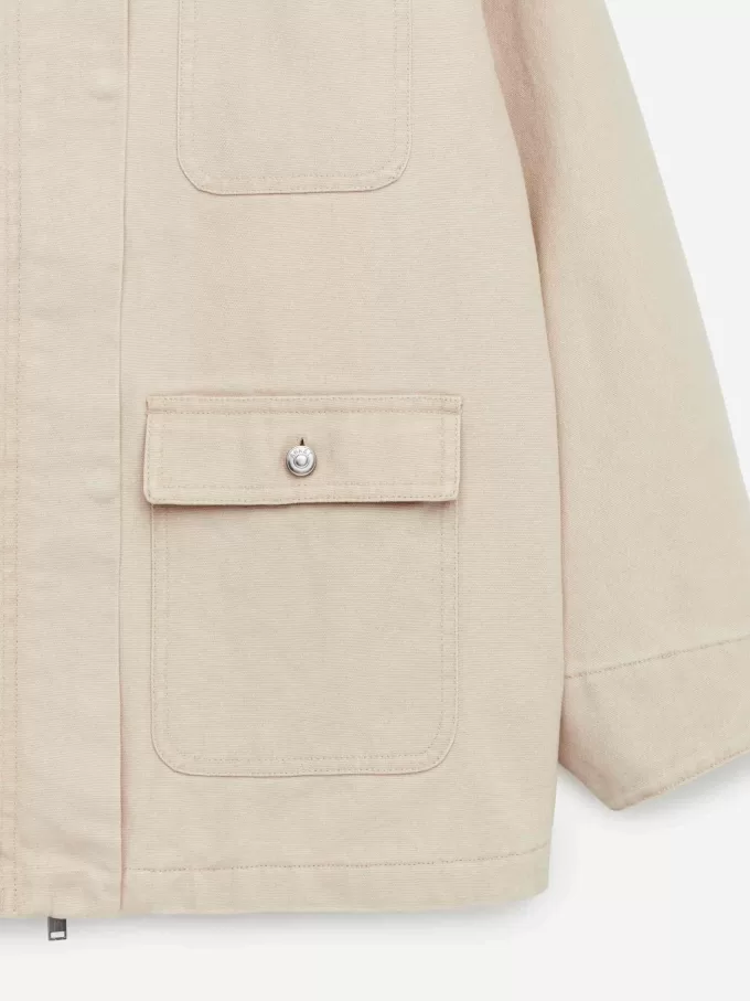 Chaqueta de lona forrada Chaqueta de lona forrada