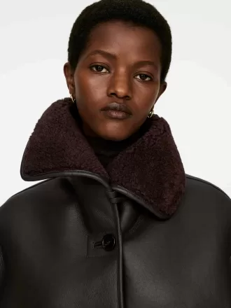 Chaqueta de piel de oveja