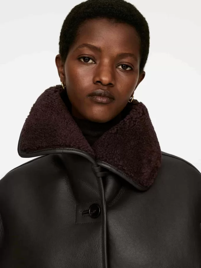 Chaqueta de piel de oveja Chaqueta de piel de oveja