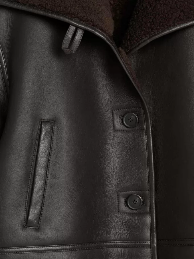 Chaqueta de piel de oveja Chaqueta de piel de oveja