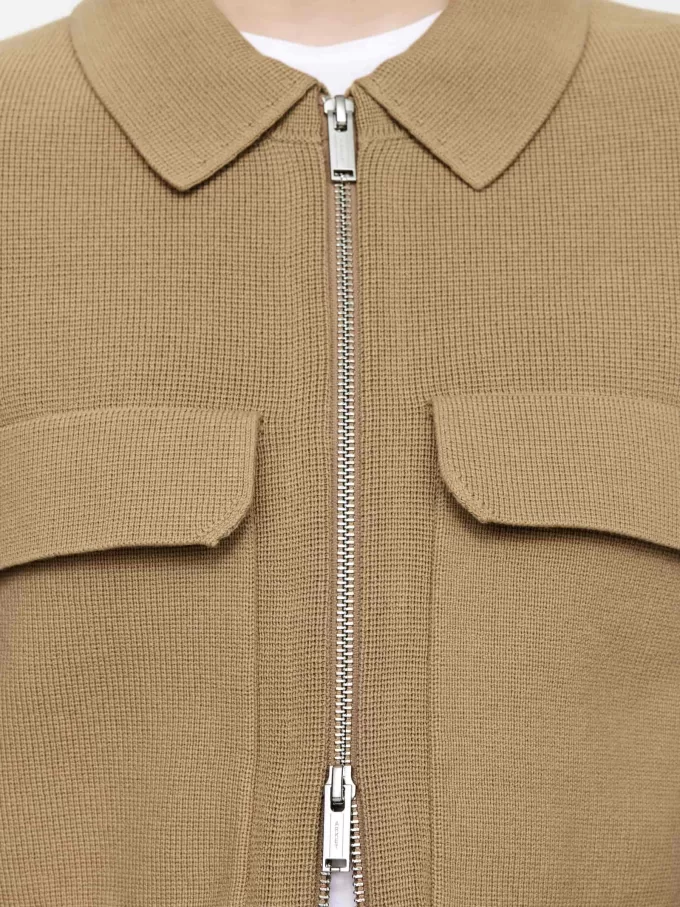 Chaqueta de punto de algodón Chaqueta de punto de algodón