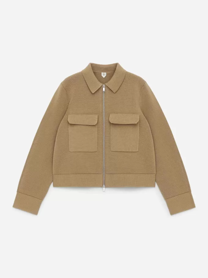 Chaqueta de punto de algodón Chaqueta de punto de algodón