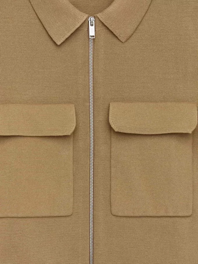 Chaqueta de punto de algodón Chaqueta de punto de algodón