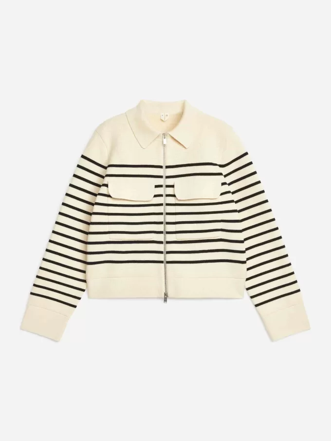 Chaqueta de punto de algodón Chaqueta de punto de algodón