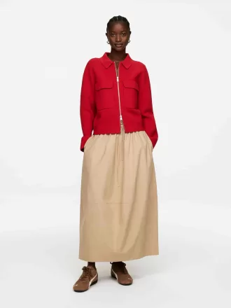 Chaqueta de punto de algodón