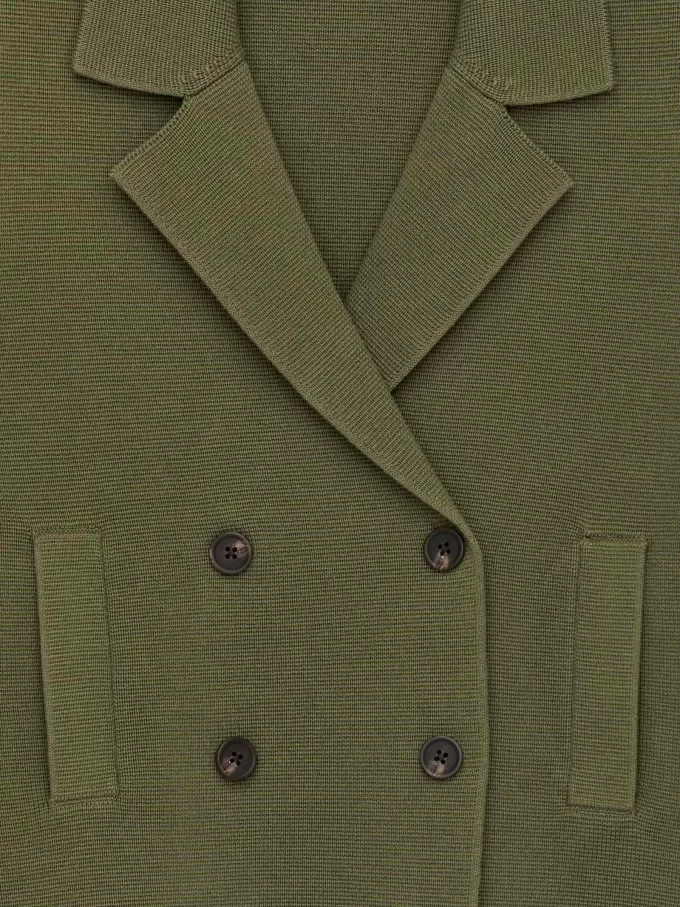 Chaqueta de punto de algodón Chaqueta de punto de algodón