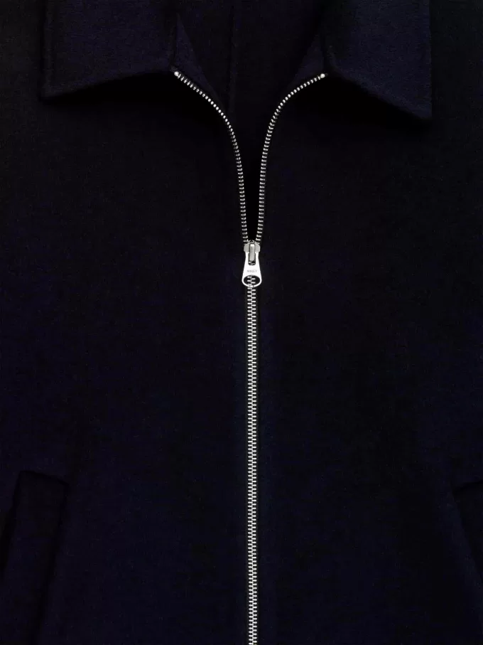 Chaqueta doble de mezcla de lana Chaqueta doble de mezcla de lana