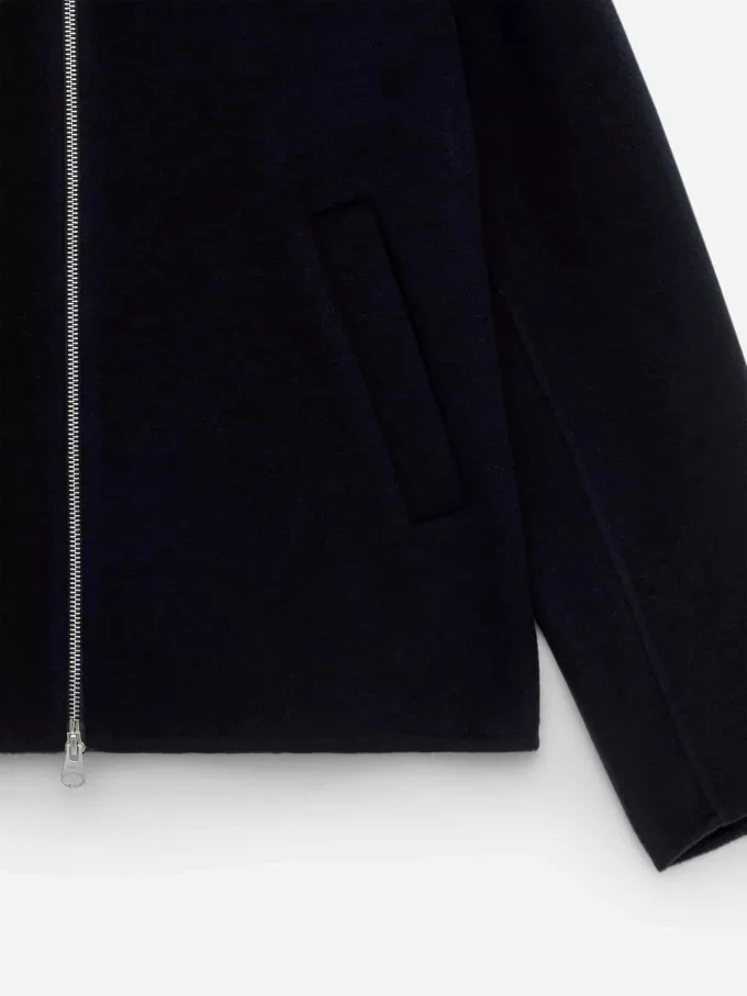 Chaqueta doble de mezcla de lana Chaqueta doble de mezcla de lana