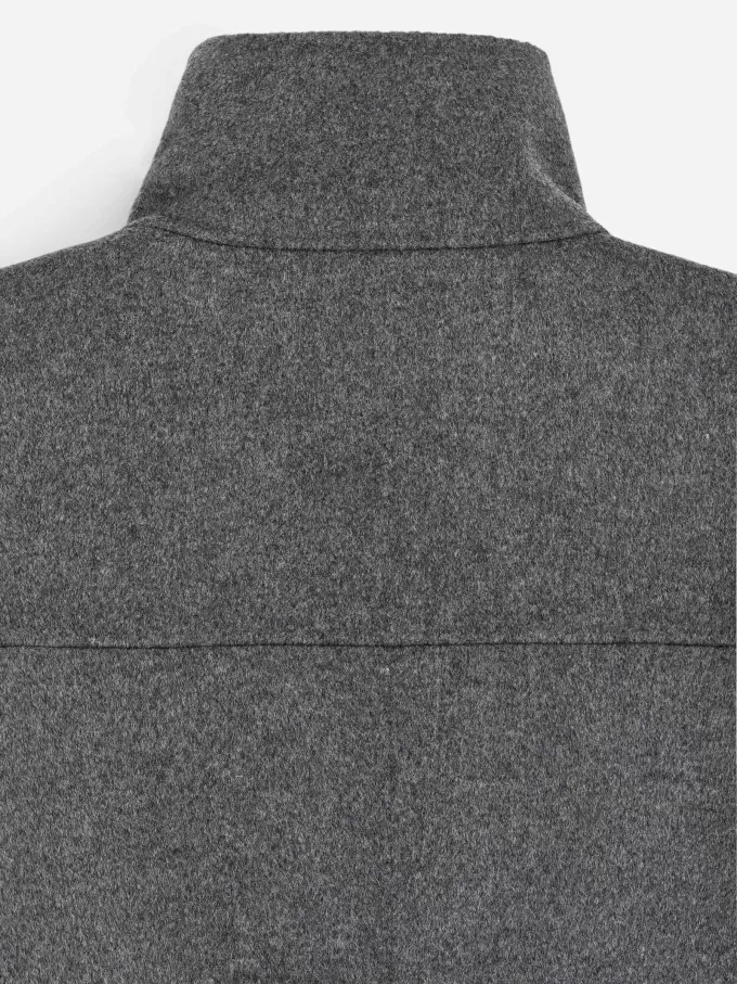 Chaqueta doble de mezcla de lana Chaqueta doble de mezcla de lana