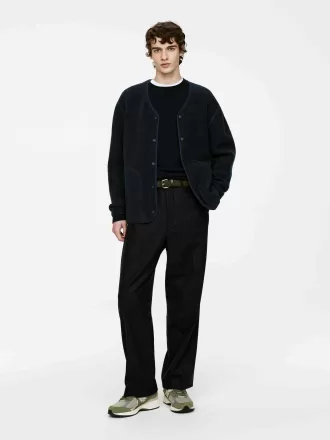 Chaqueta polar en mezcla de lana