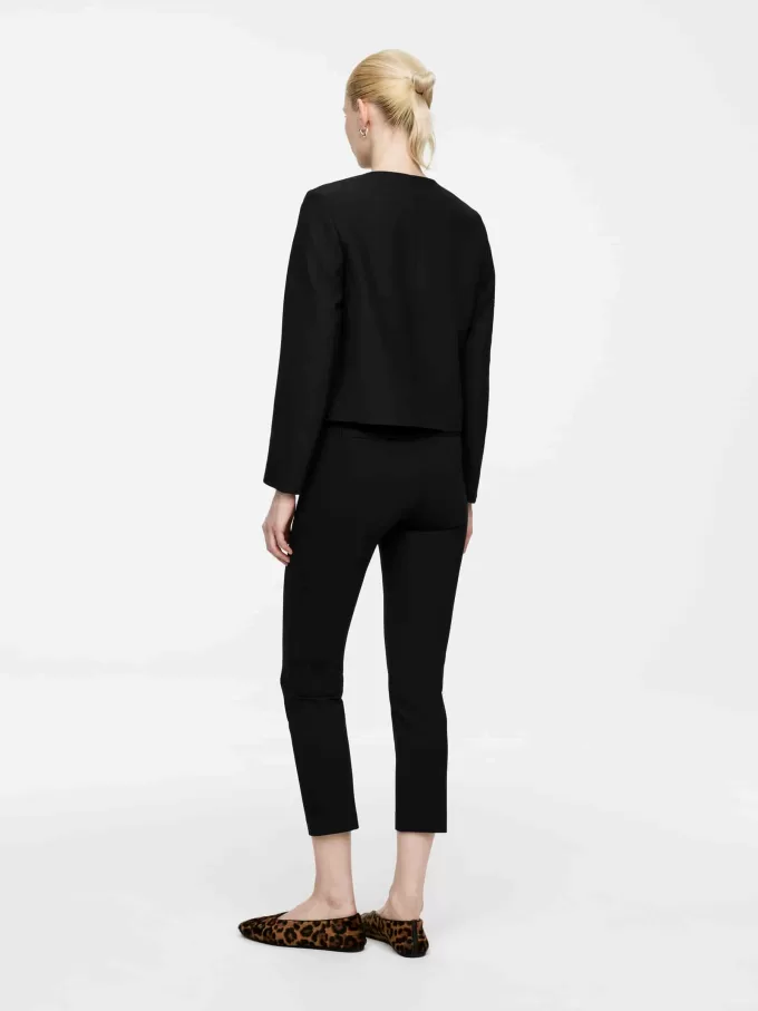 Chaqueta sin cuello Chaqueta sin cuello