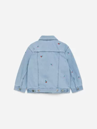 Chaqueta vaquera bordada