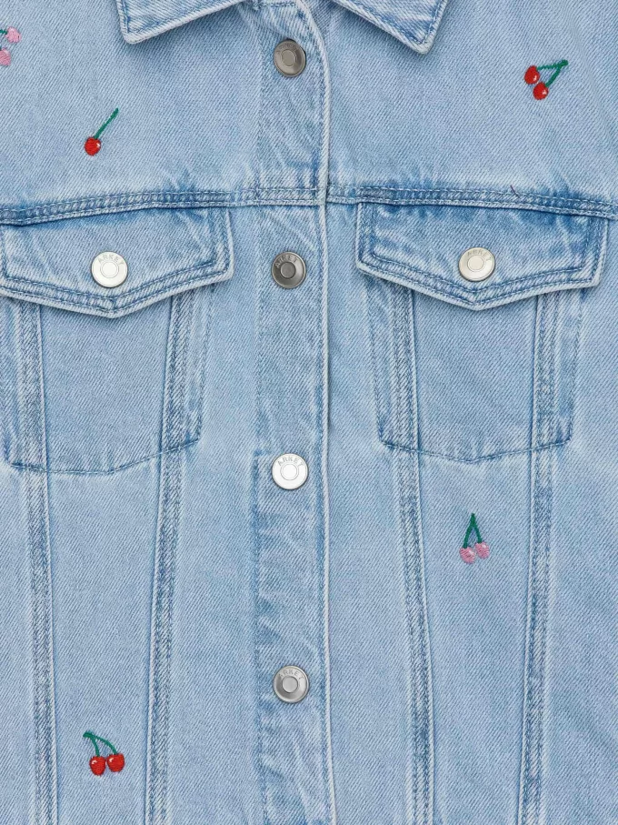 Chaqueta vaquera bordada Chaqueta vaquera bordada