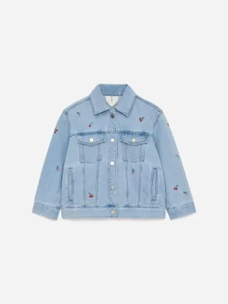 Chaqueta vaquera bordada