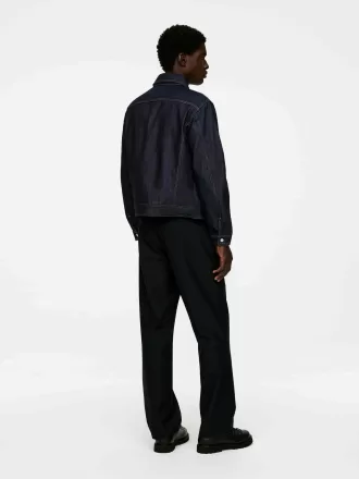 Chaqueta vaquera cruda Azul oscuro 1272987001002 2 330x440 - Chaqueta vaquera cruda