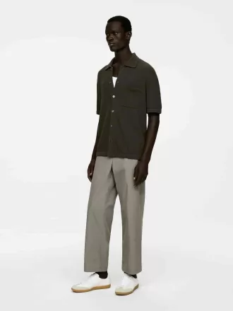 Chinos relajados de mezcla de algodón