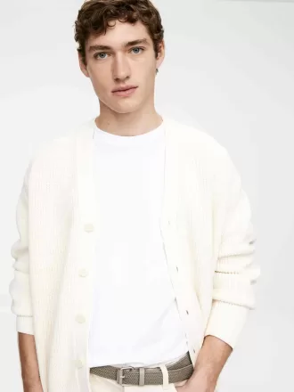 Cinturón con detalles de cuero trenzado