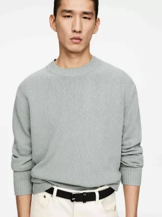 Cinturón con detalles de cuero trenzado