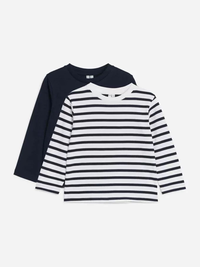 Conjunto de 2 camisetas de manga larga Conjunto de 2 camisetas de manga larga