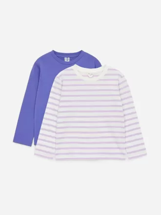 Conjunto de 2 camisetas de manga larga