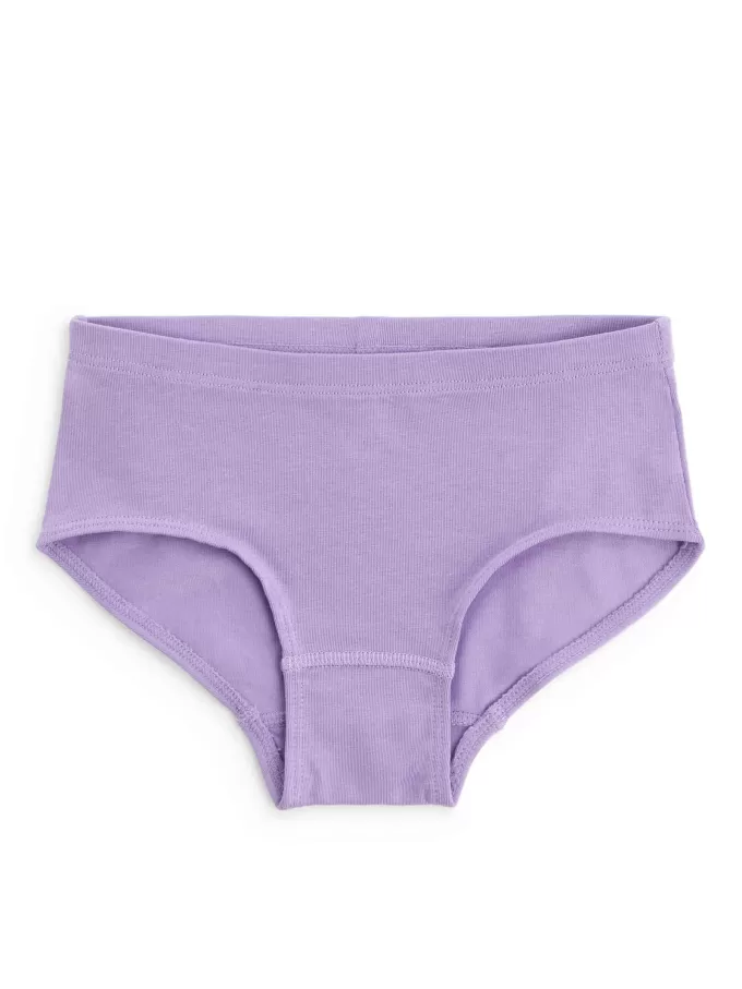 Conjunto de 5 calzoncillos de punto de algodón Conjunto de 5 calzoncillos de punto de algodón